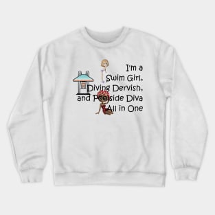 Swim Diva Crewneck Sweatshirt